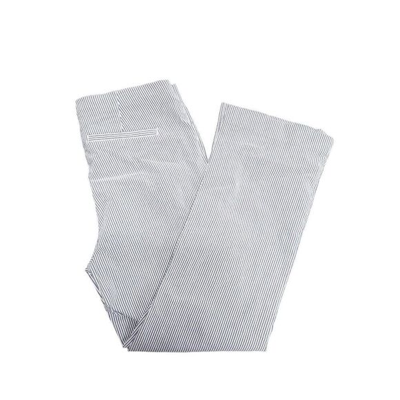 Crosby Pants  Springfield Chino Blue White Pinstripes Size 4 - Picture 1 of 8